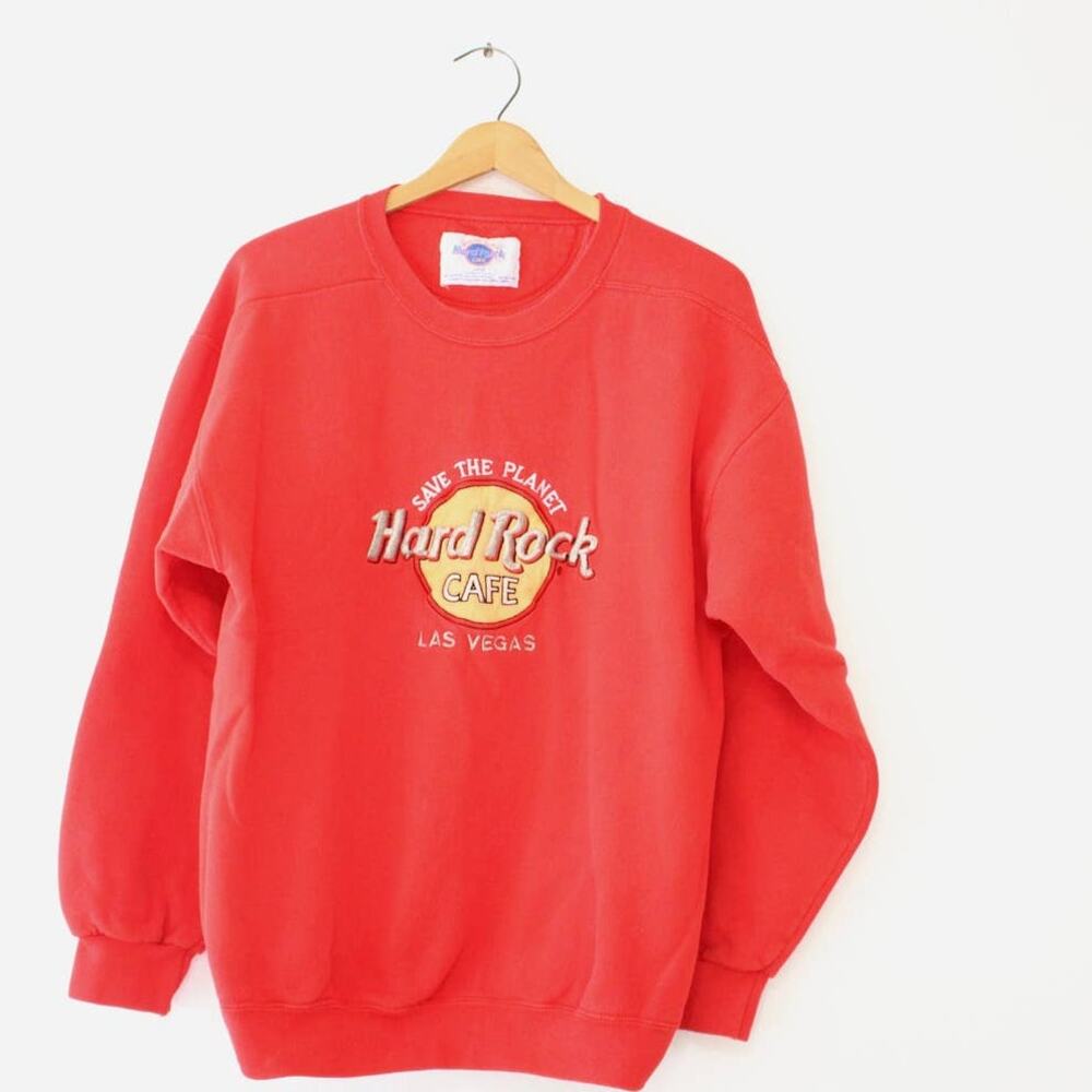Vintage Hard Rock Cafe Las Vegas Nevada Sweatshirt Large